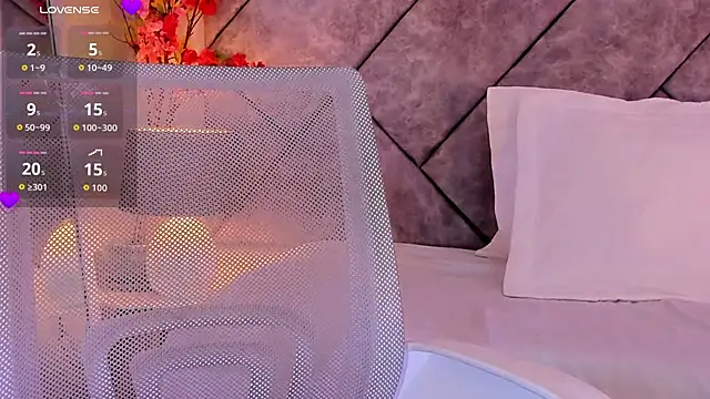 anna-henao (F young) - cream on my breasts + hard nipples