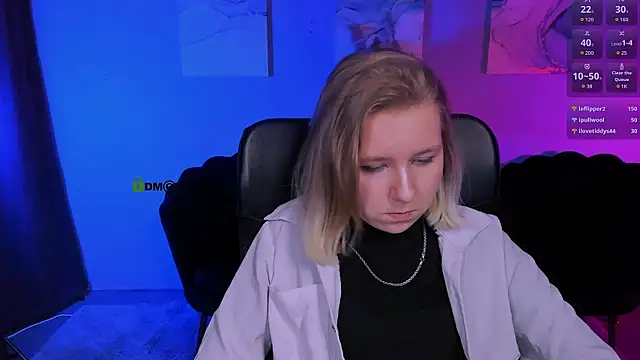 gloria_bubble webcam