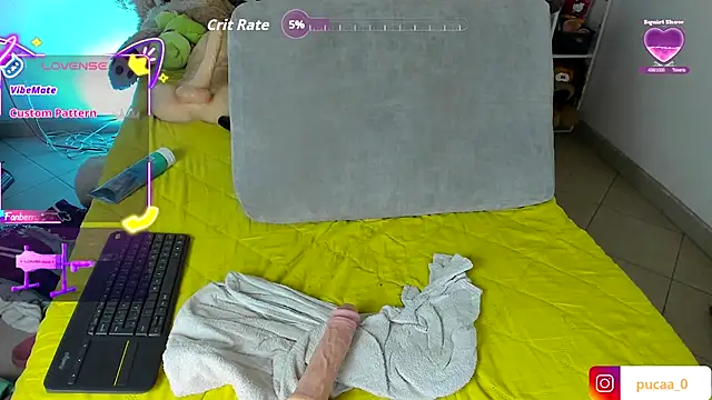 pucaa_ (F teen) - nipple clamps