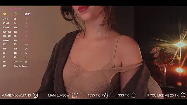 Mamiemeow webcam