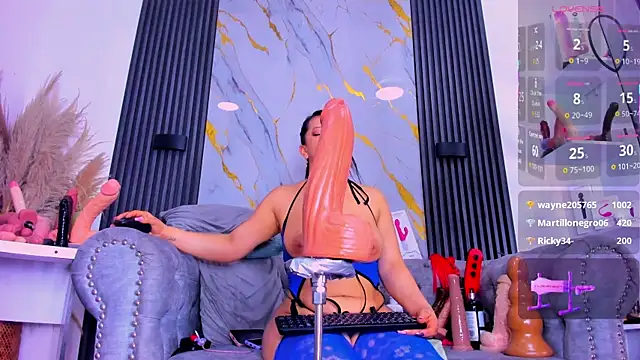 dailly_hot (F milf) - DOUBLE PENETRACION COCK BIG +SQUIRT