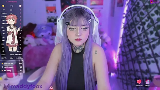MaddyFooxx webcam