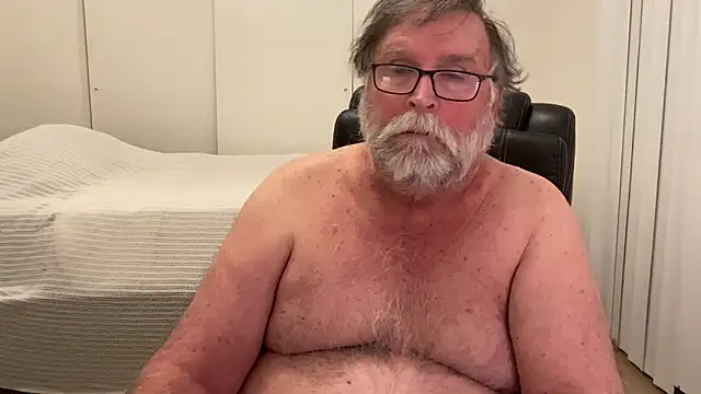 drummajor (M grandpa) - show belly and cock