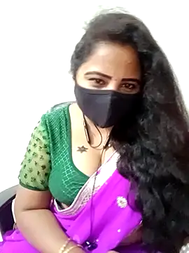 tamil_vennila (F milf) - Saree remove+navel show