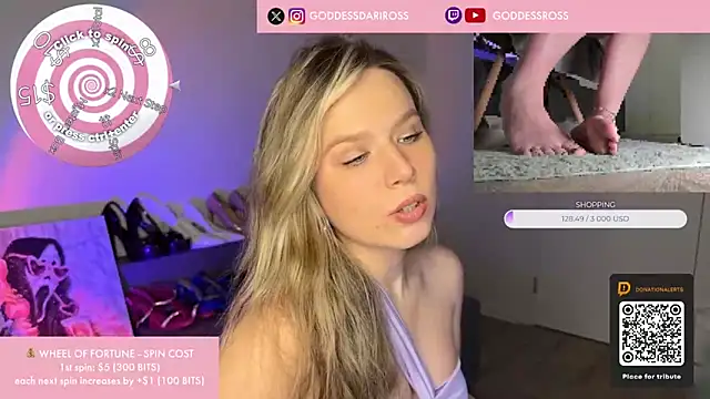 GoddessRoss webcam