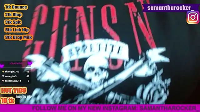 samantharocker5 webcam