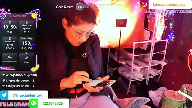 LaInsaciableIntensa webcam