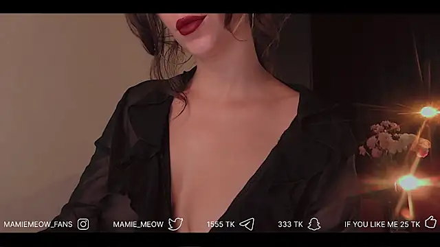 Mamiemeow webcam