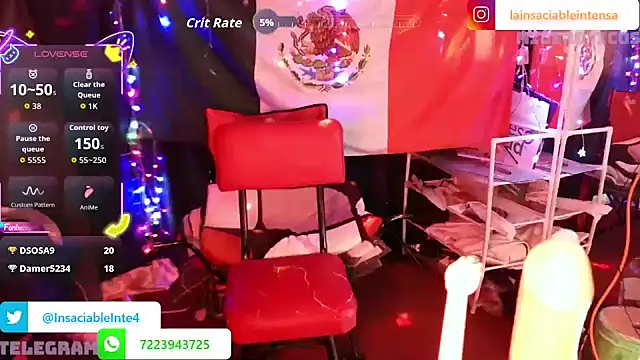 LaInsaciableIntensa webcam