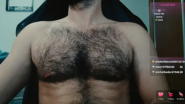 cutehairymacho webcam