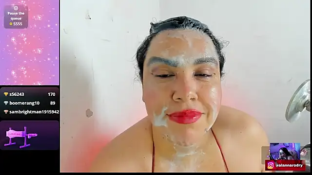 Alanna-sloppy webcam