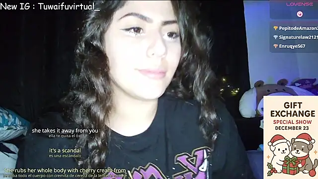 tuwaifuvirtual1 (F young) - singer + nipple clamps 🕯️