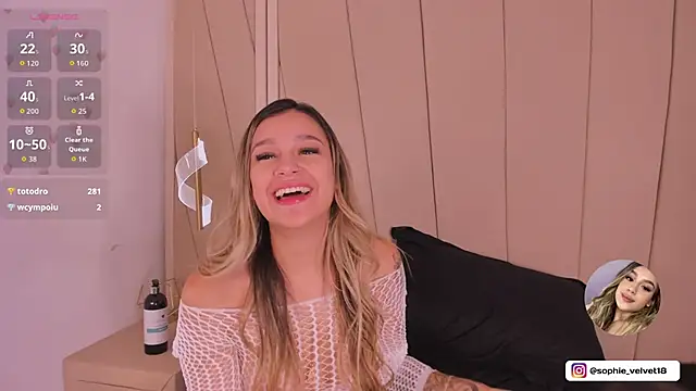 Sophie-velvet webcam