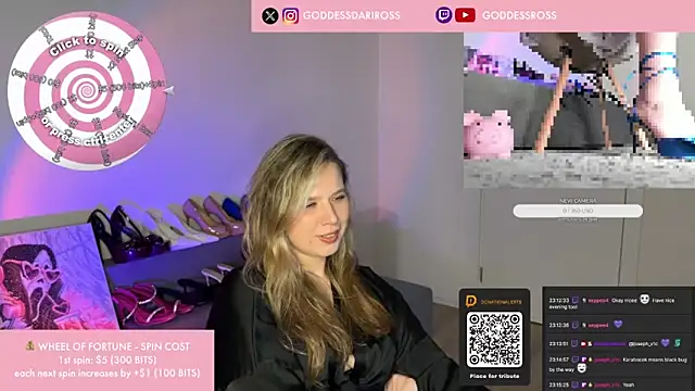 GoddessRoss webcam