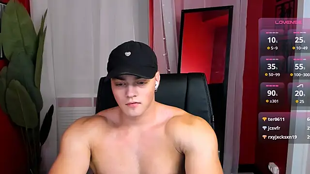 ChaseMuscular webcam
