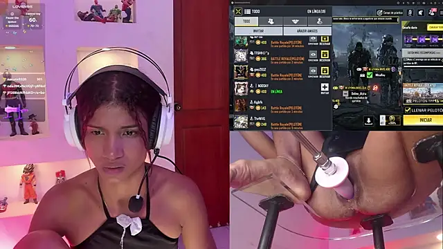 sofirey_ (F young) - control of my toy 2min  🥵🥵🌊🌊