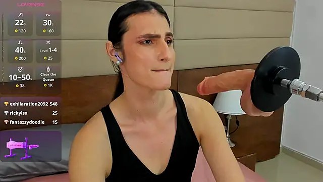 shantall_skinny (T young) - lush control 3 min +  show cum