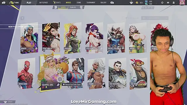 lovemirgaming webcam