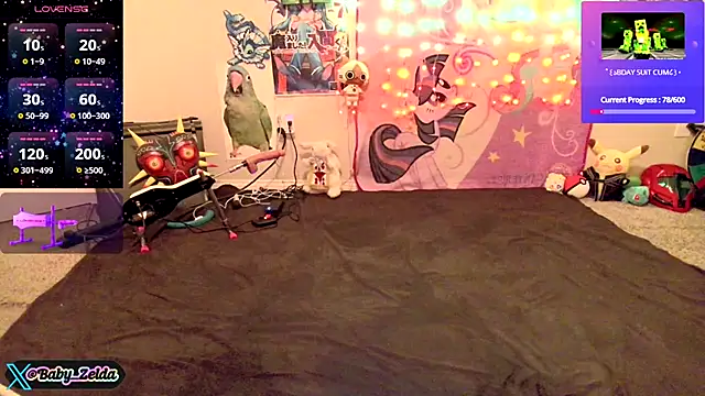 BabyZelda webcam