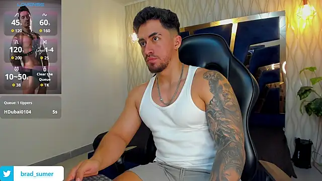 brad_summer (M young) - spread my legs and show my hole