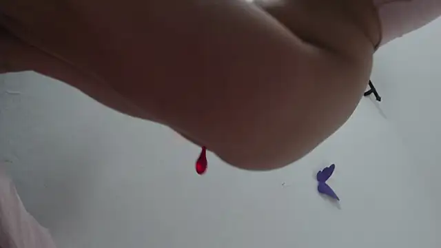 tiiana (F young) - fingering my ass + control toy