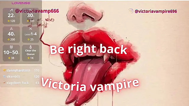 Victoriavampire666 webcam