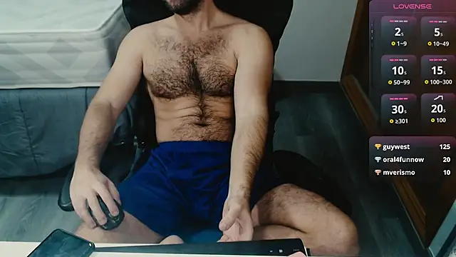 cutehairymacho webcam