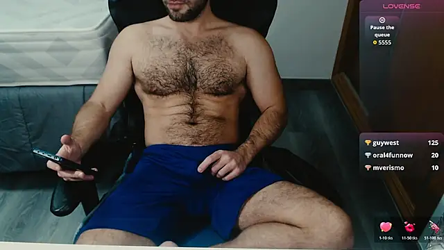 cutehairymacho webcam