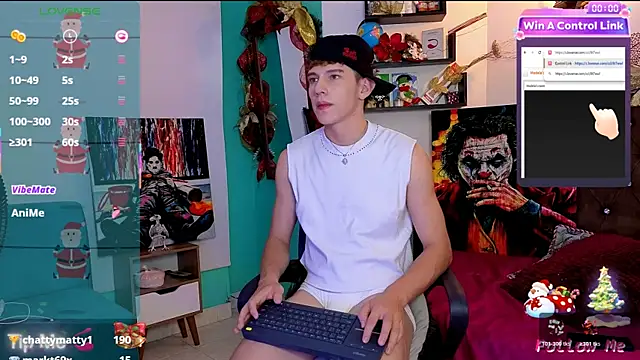 flowers18 (M twink) - show cum fucking the ass