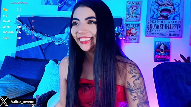 Aliceowenn webcam
