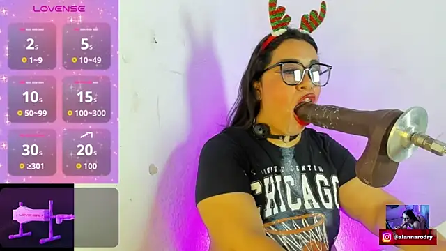 Alanna-sloppy webcam