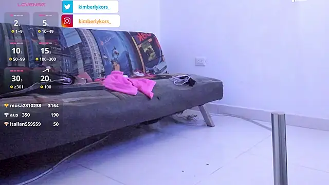 Kimberlykors Live Webcam on Stripchat