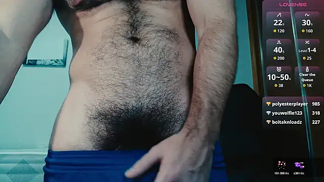 cutehairymacho's live cam