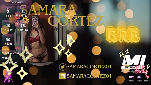 SamaraCortez webcam