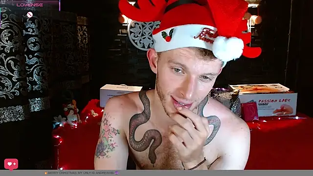andrewxbi (M young) - SHOW CUM ALL FOR YOU💦MERRY CHRISTMAS