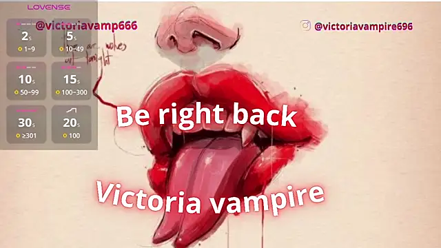 Victoriavampire666 webcam
