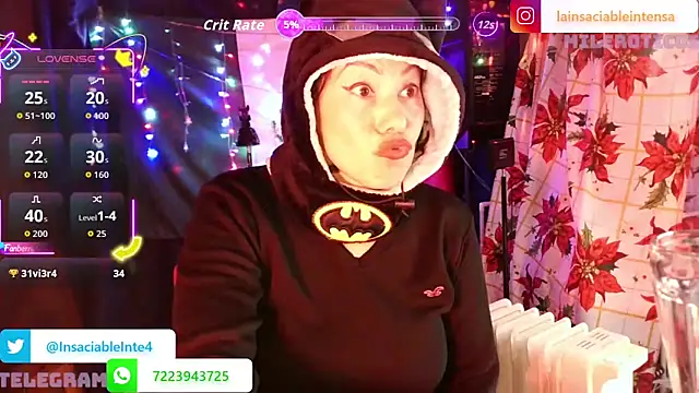 LaInsaciableIntensa webcam