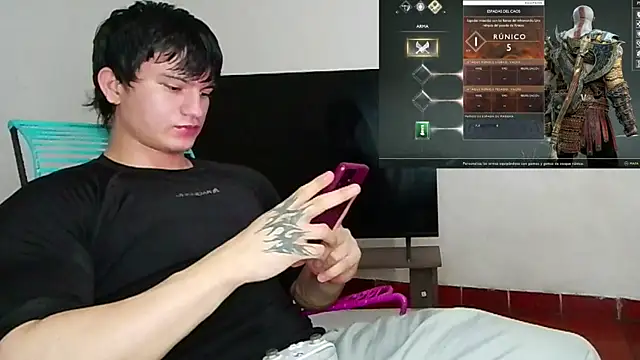 erickwalton (M twink) - I masturbate for you in oil