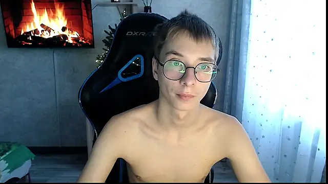 glasses_cat (M twink) - Cum show
