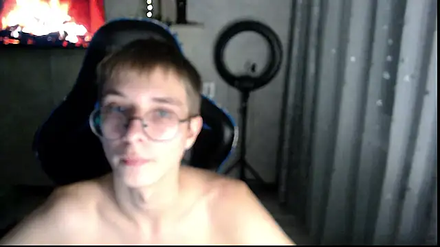 glasses_cat (M twink) - Cum show