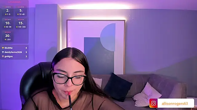 AllisonRogersX webcam