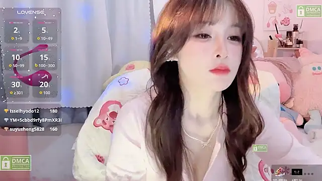 yoyo_520 (F young) - 好想谈甜甜恋爱，让空气都是甜的💖上揉下摸(2分钟)