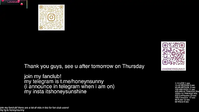 itshoneysunshine webcam