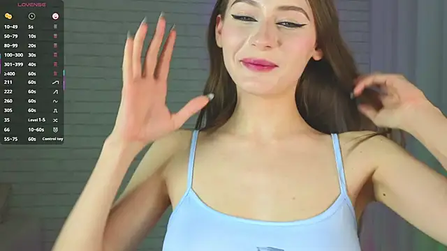 candyboofairy (F young) - Sexy transparent blue lingerie