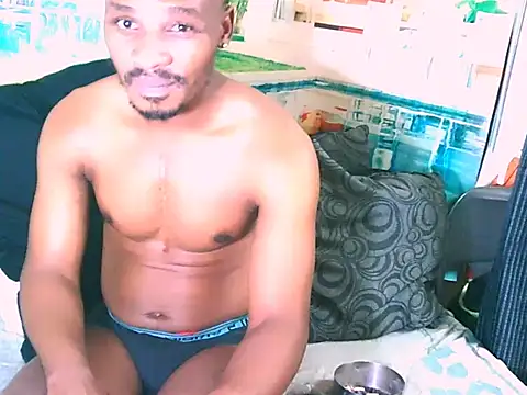 ebonytiger69 (M young) - lick my hot cum #ebony