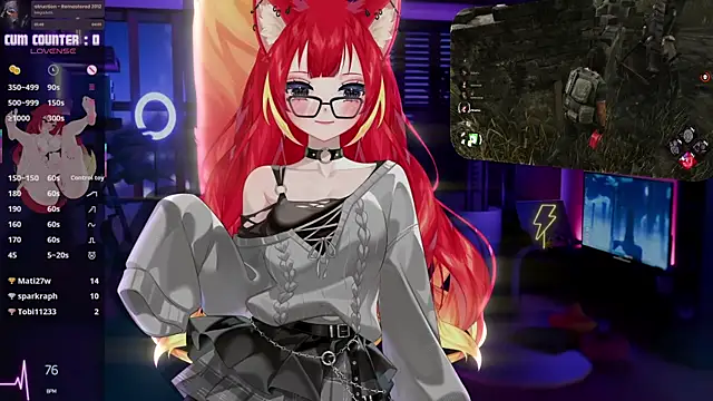 lewdfoxy_vt - LewdFoxy_VT's free webcam - UK Sex Cams