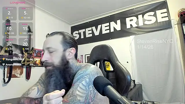stevenrisenyc - StevenRiseNYC's free webcam - UK Sex Cams