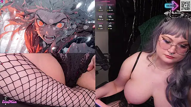 evamila's Stripchat show and profile