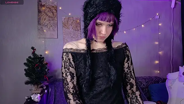 kikimoor (F teen) - topless eye contact w/finger in m/mouth