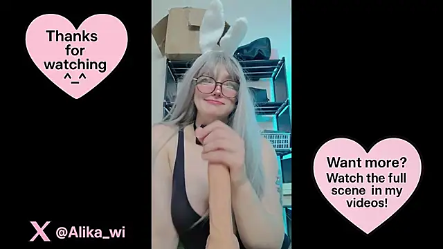 kitty_alika (G young) - Make me cum (✿◠‿◠)and second dildo in 😺